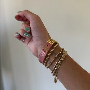 Alexander McQueen Enamel Bracelet